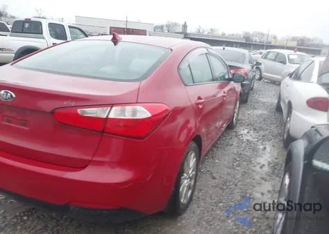 2014 Kia Forte Lx из США, поврежденный, VIN KNAFX4A65E5194905